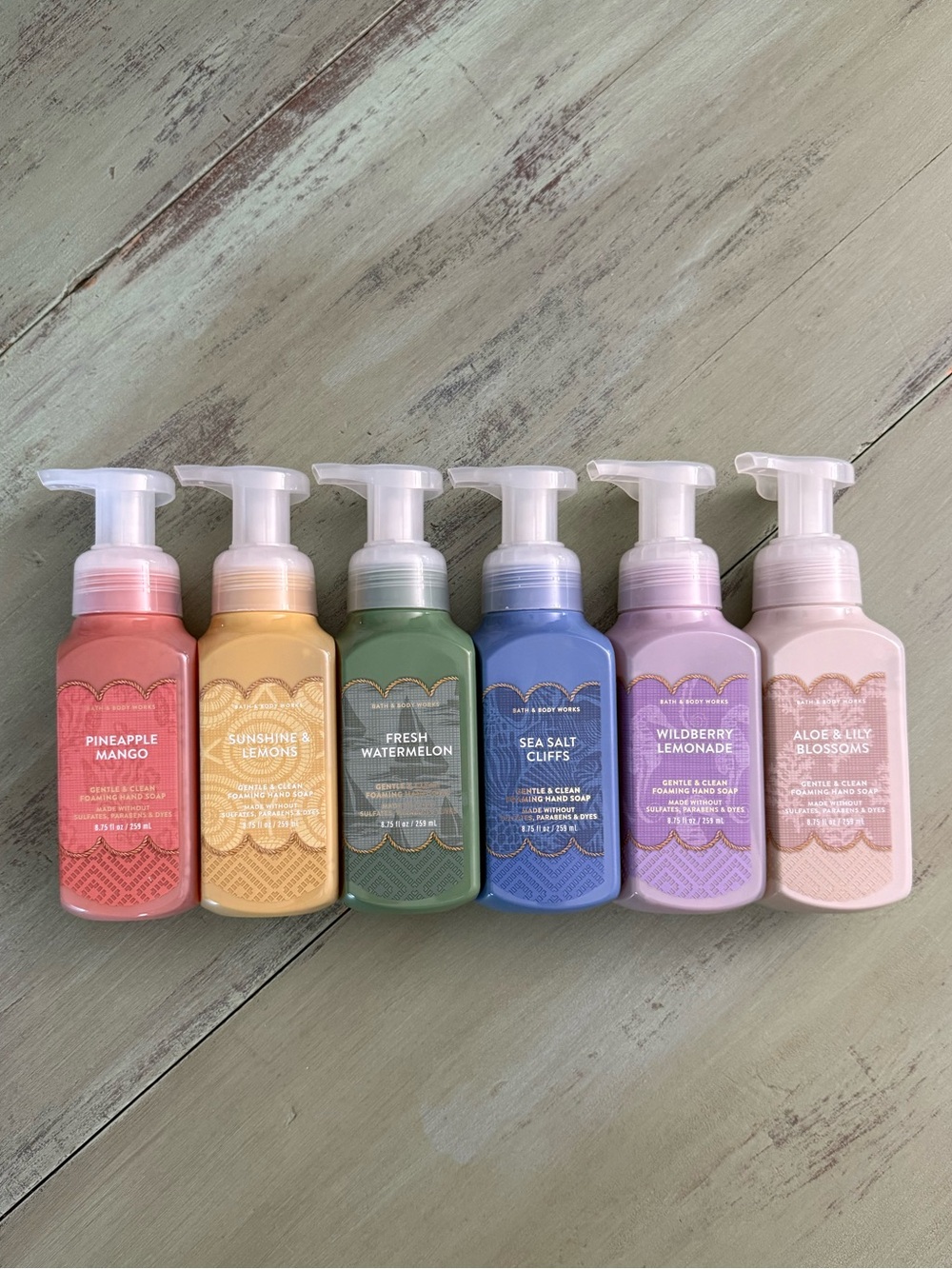 6X Bath & Body Works Foaming Hand Soap 8.75 fl oz Collection Set Bundle - Picture 3 of 12